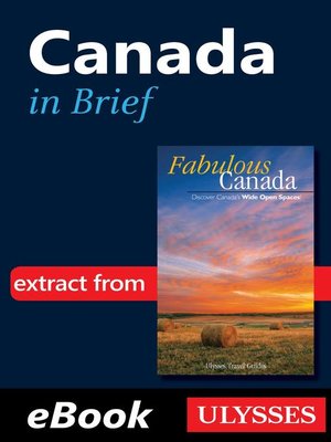 cover image of Canada in Brief